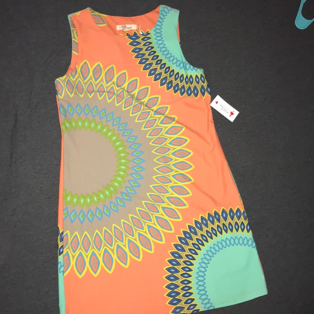 Red dress boutique dress.